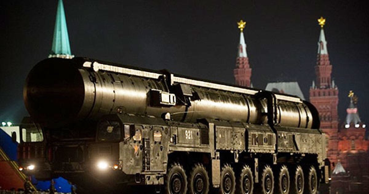 На Красній площі у Москві провели другу нічну репетицію параду Перемоги. / © AFP