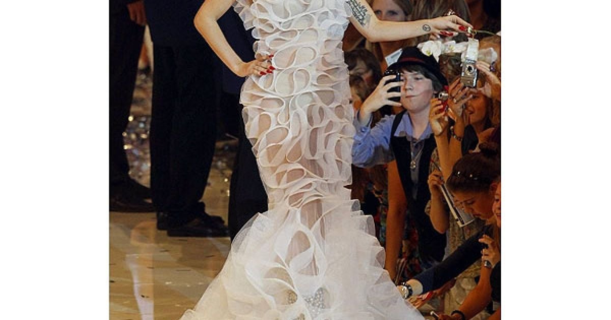 Американська співачка Lady GaGa взяла участь у німецькому шоу "Germany Next Top Model", яке відбулось в місті Кельн.