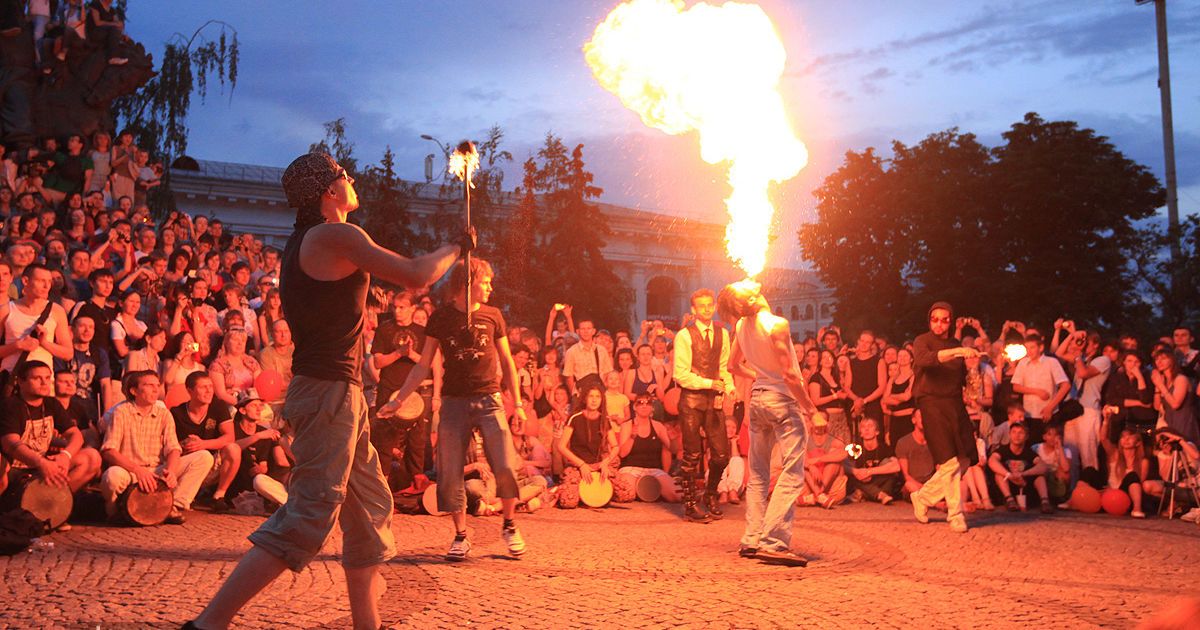 В Києві почався ювілейний 5-ий фестиваль вогню Kiev FIRE Fest 2011