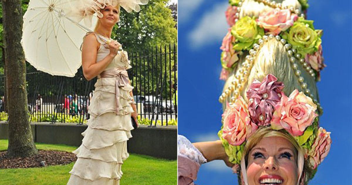 Щорічні королівські перегони Royal Ascot традиційно є святом модних капелюшків.