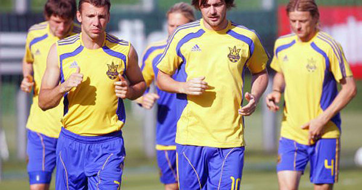 У таборі збірної України в Кончі-Заспі відбулось відкрите тренування перед товариськими матчами з Узбекистаном і Францією. / © УНІАН