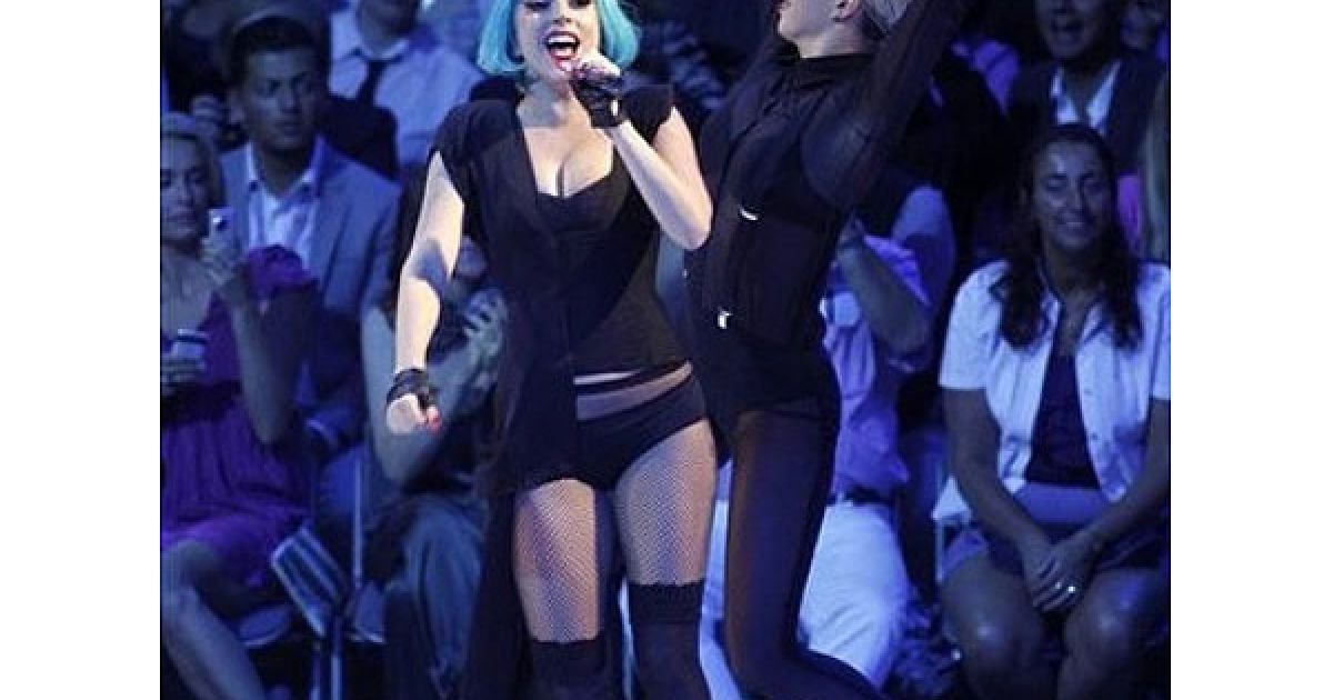 Американська співачка Lady GaGa взяла участь у німецькому шоу "Germany Next Top Model", яке відбулось в місті Кельн.