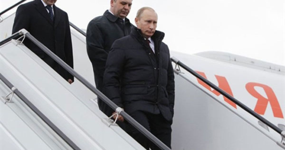 Прем&#039;єр-міністр Росії Володимир Путін відвідав Київ з офіційним візитом / © AFP