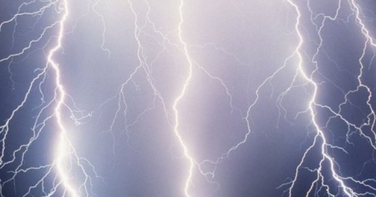 Київ накрило неймовірної сили та краси грозою