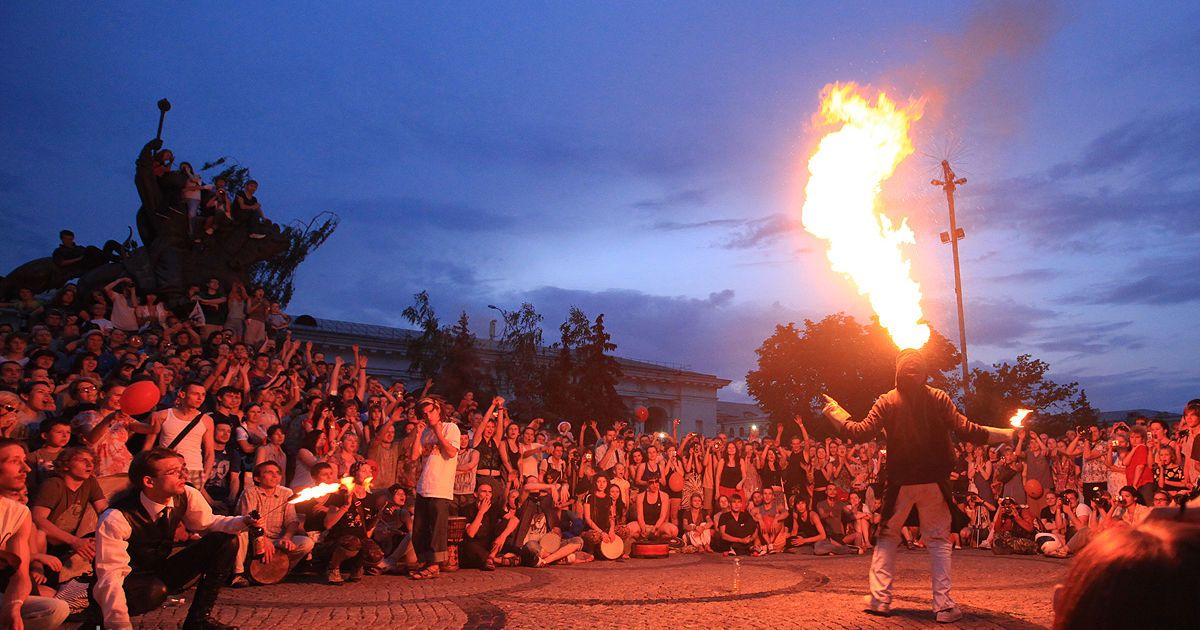 В Києві почався ювілейний 5-ий фестиваль вогню Kiev FIRE Fest 2011
