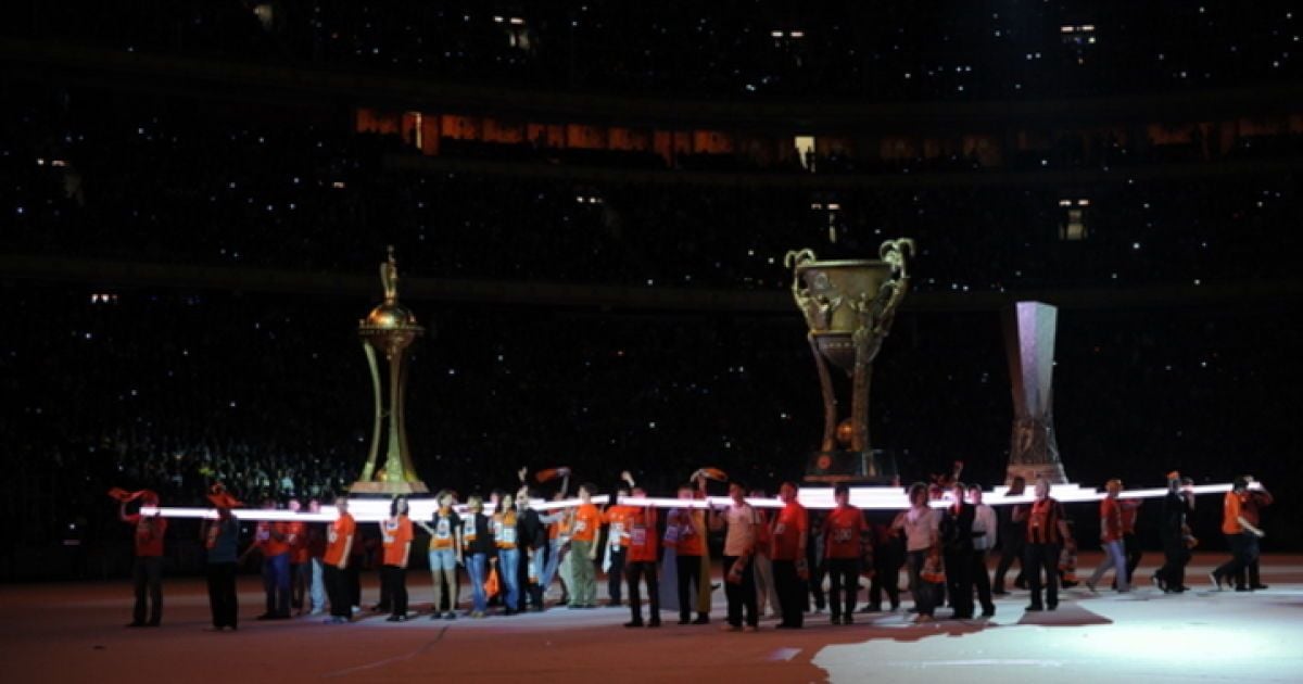 Донецький "Шахтар" відзначив 75-річчя грандіозним святкуванням на Донбас-арені у Донецьку. / © shakhtar.com