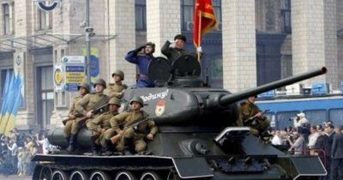 9 травня транспорт поступиться місцем святковій ході в центрі Києва