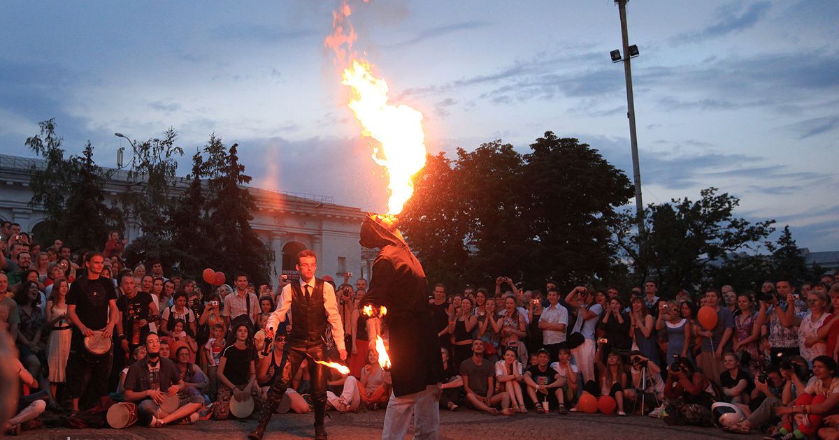 В Києві почався ювілейний 5-ий фестиваль вогню Kiev FIRE Fest 2011