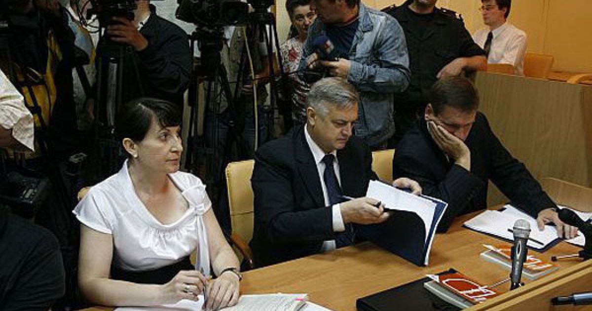 В Печерському районному суді міста Києва продовжився попередній розгляд "газової" справи Юлії Тимошенко. / © Українська правда