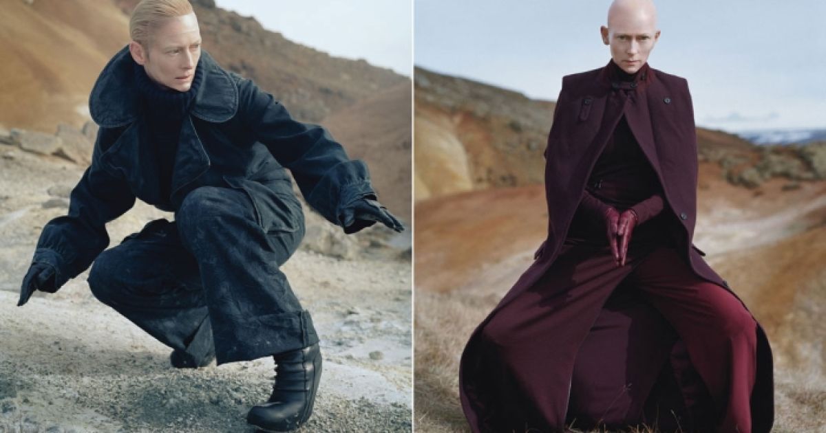 Актриса Тільда Свінтон у фантастичній фотосесії для журналу W Magazine. / © W Magazine