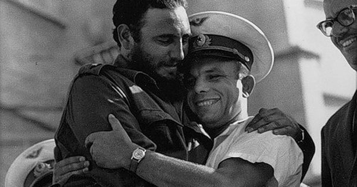 50 років тому, 12 квітня 1961 року, космічна ера людства почалась з польоту в космос першого землянина &mdash; Юрія Гагаріна. / © roscosmos.ru