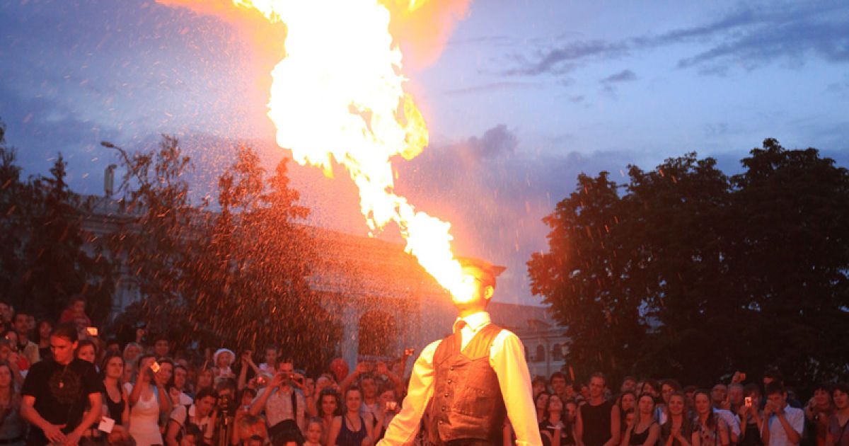 В Києві почався ювілейний 5-ий фестиваль вогню Kiev FIRE Fest 2011