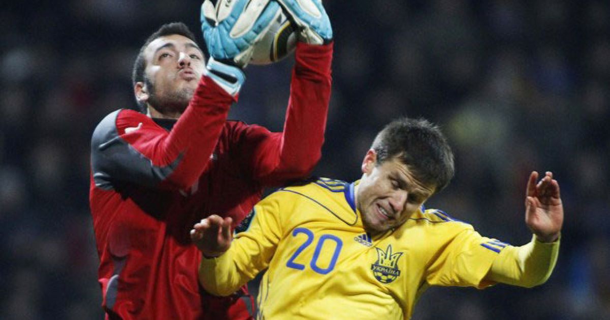 Збірна України з футболу програла товариський матч збірній Італії з рахунком 0:2.