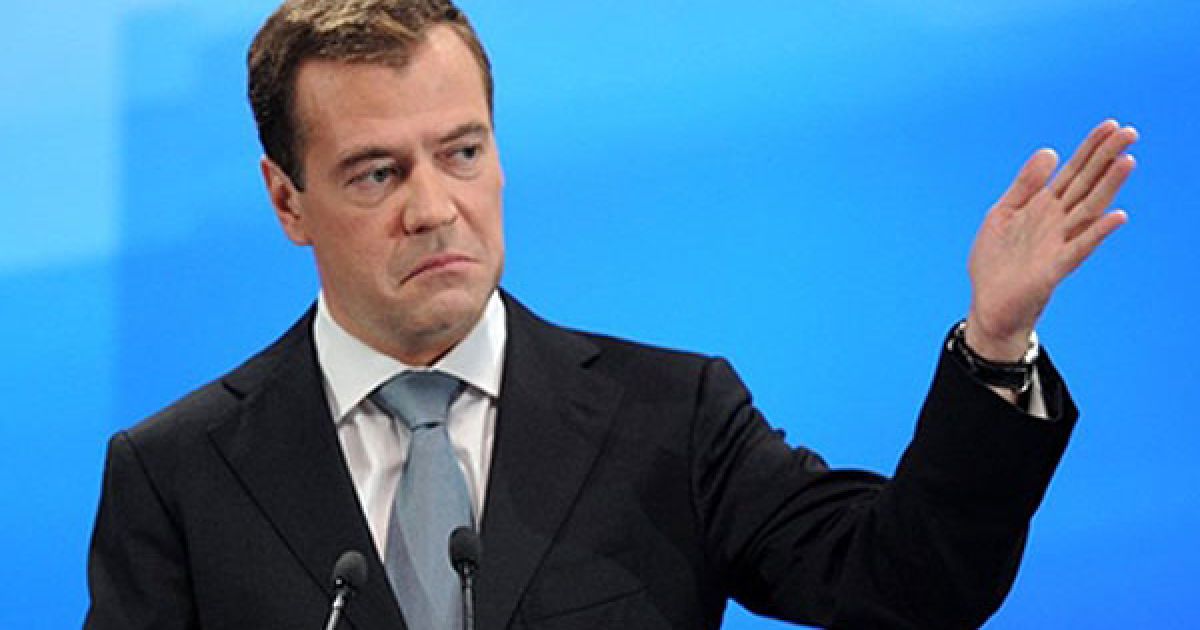 Російський президент розповів, що "Харківські угоди" Росії і України були розроблені на дачі у Мєдвєдєва президентами двох країн. / © AFP