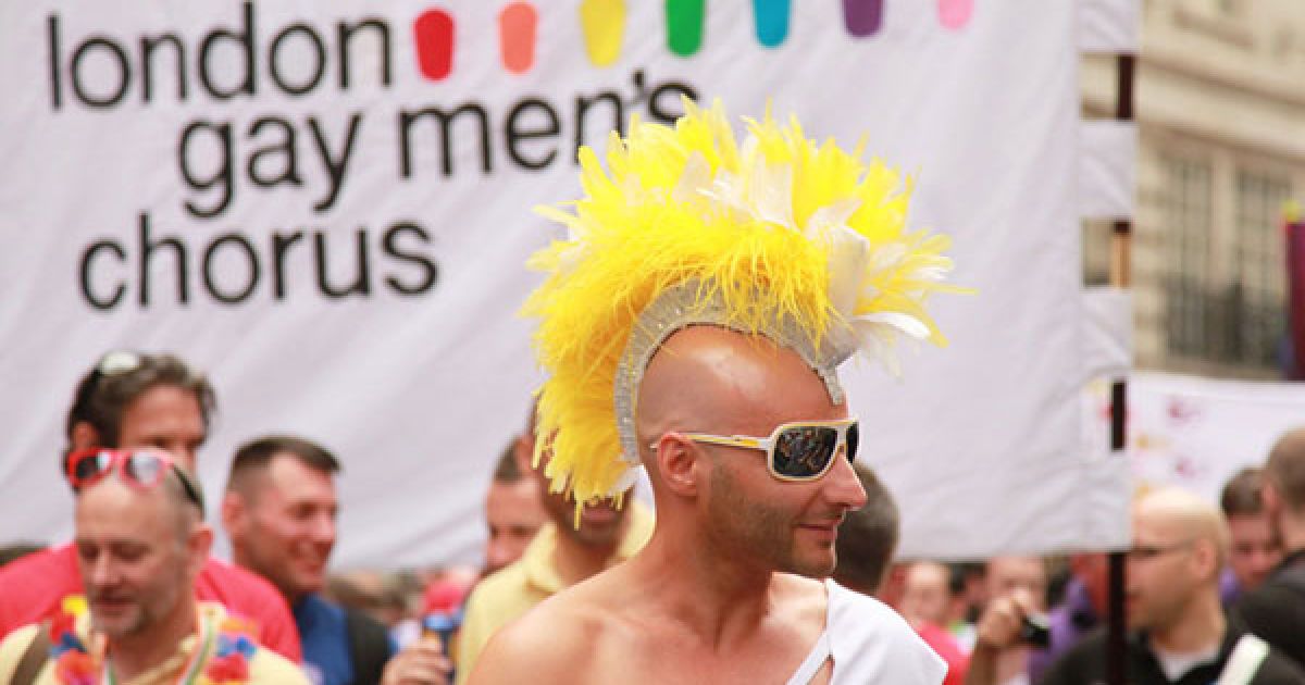 Щорічний гей-парад "Gay Pride 2011" в Лондоні зібрав більше мільйона глядачів. / © LJ moscowlondon