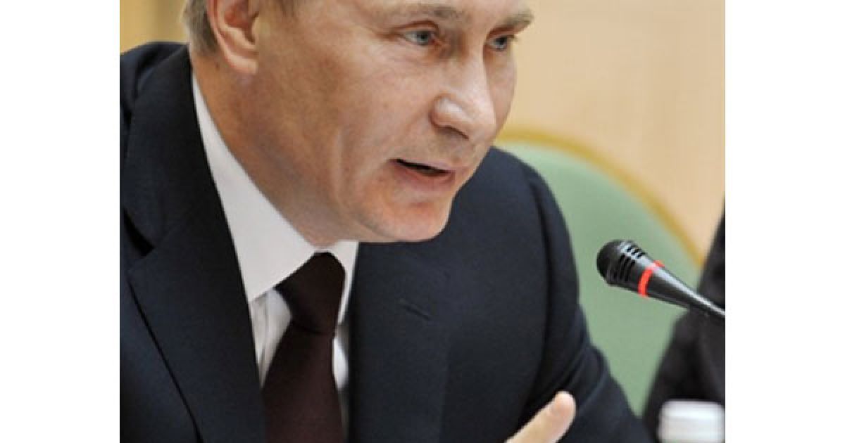 Прем&#039;єр-міністр Росії Володимир Путін зустрівся з прем&#039;єр-міністром Миколою Азаровим. / © AFP
