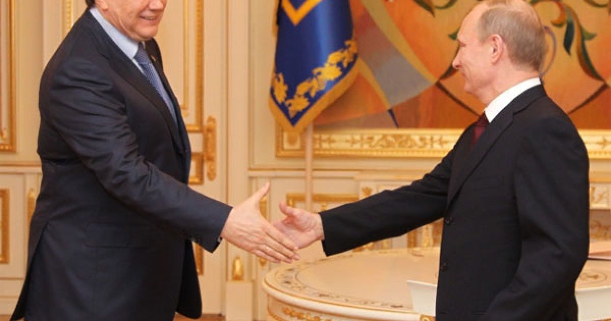 Прем&#039;єр-міністр Росії Володимир Путін зустрівся з президентом Віктором Януковичем. / © President.gov.ua
