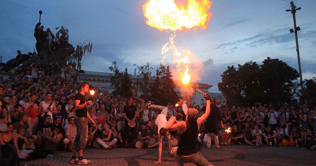 В Києві почався ювілейний 5-ий фестиваль вогню Kiev FIRE Fest 2011