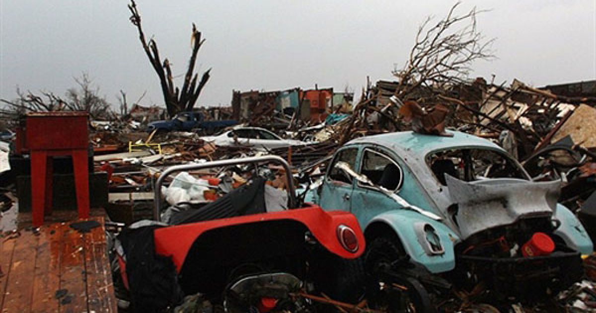 Торнадо зруйнував місто Джоплін у США_15 / © AFP