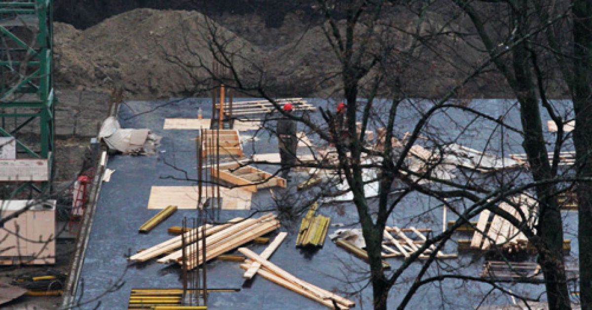 Так вертолітний майданчик виглядав у травні. / © ЛІГА.net