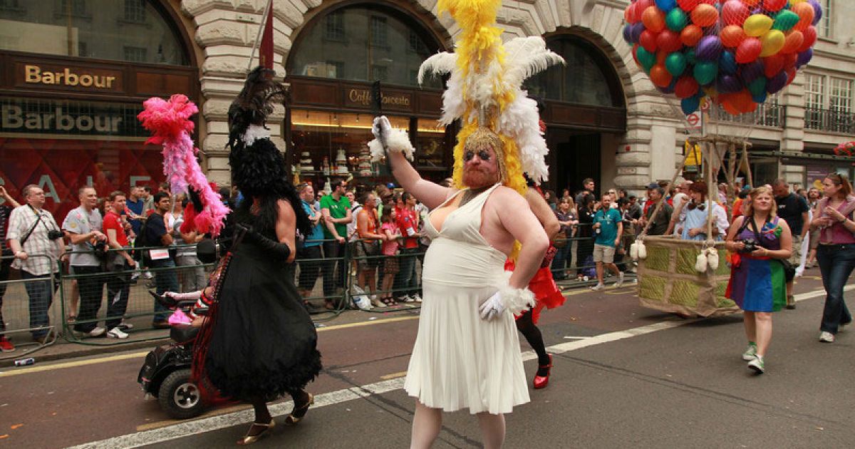 Щорічний гей-парад "Gay Pride 2011" в Лондоні зібрав більше мільйона глядачів. / © LJ moscowlondon