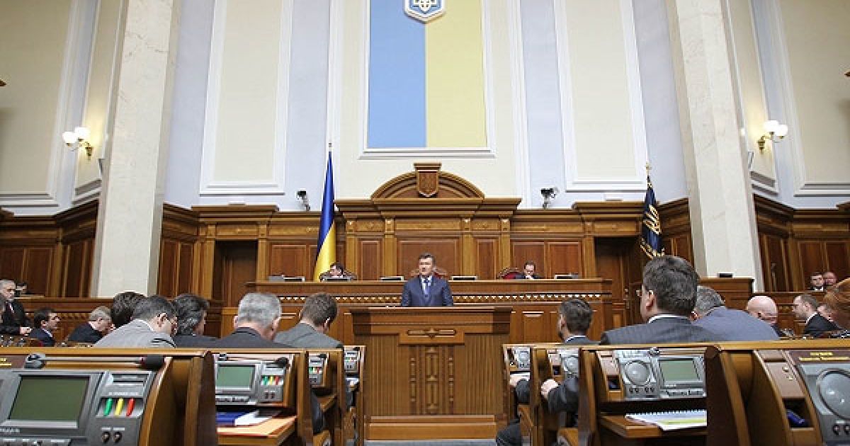 За словами Януковича, Україна сильна та амбітна держава. / © President.gov.ua