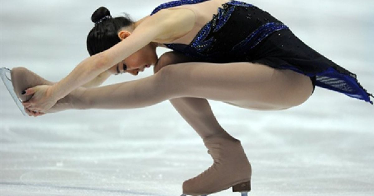 Росія, Москва. Виступ кореянки Юни Кім із короткою програмою на Чемпіонаті Світу з фігурного катання у Москві. / © AFP