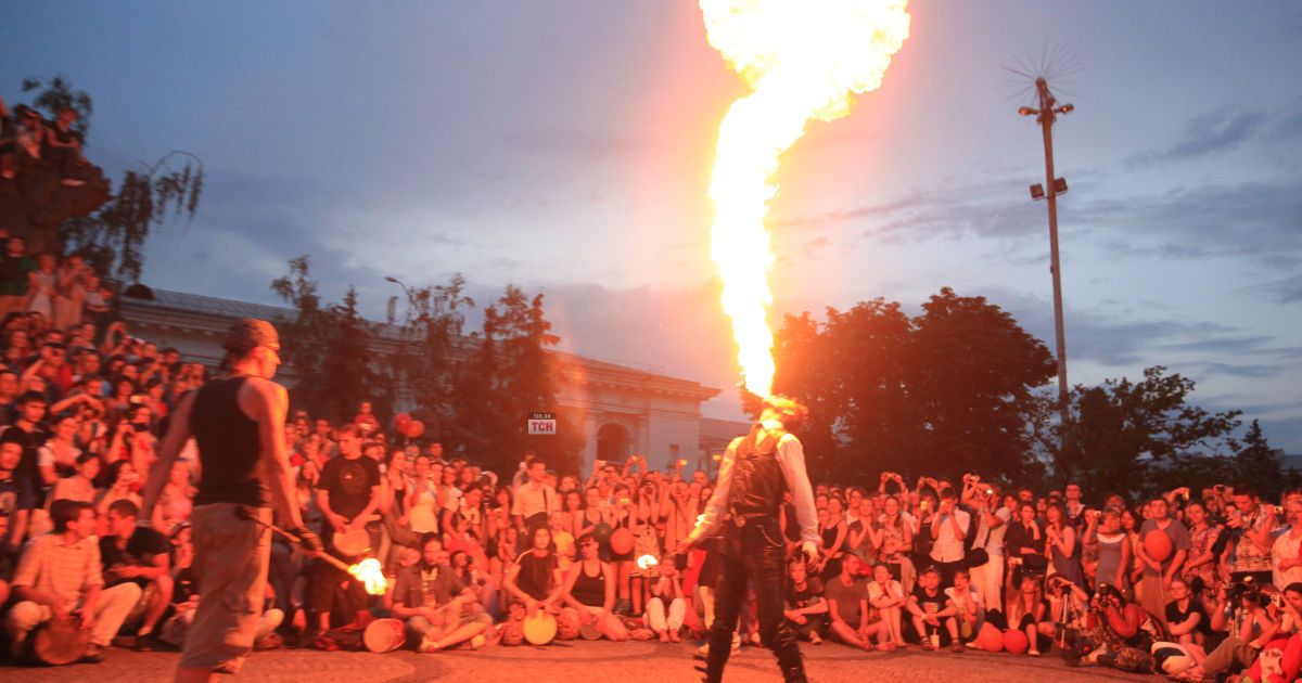 В Києві почався ювілейний 5-ий фестиваль вогню Kiev FIRE Fest 2011