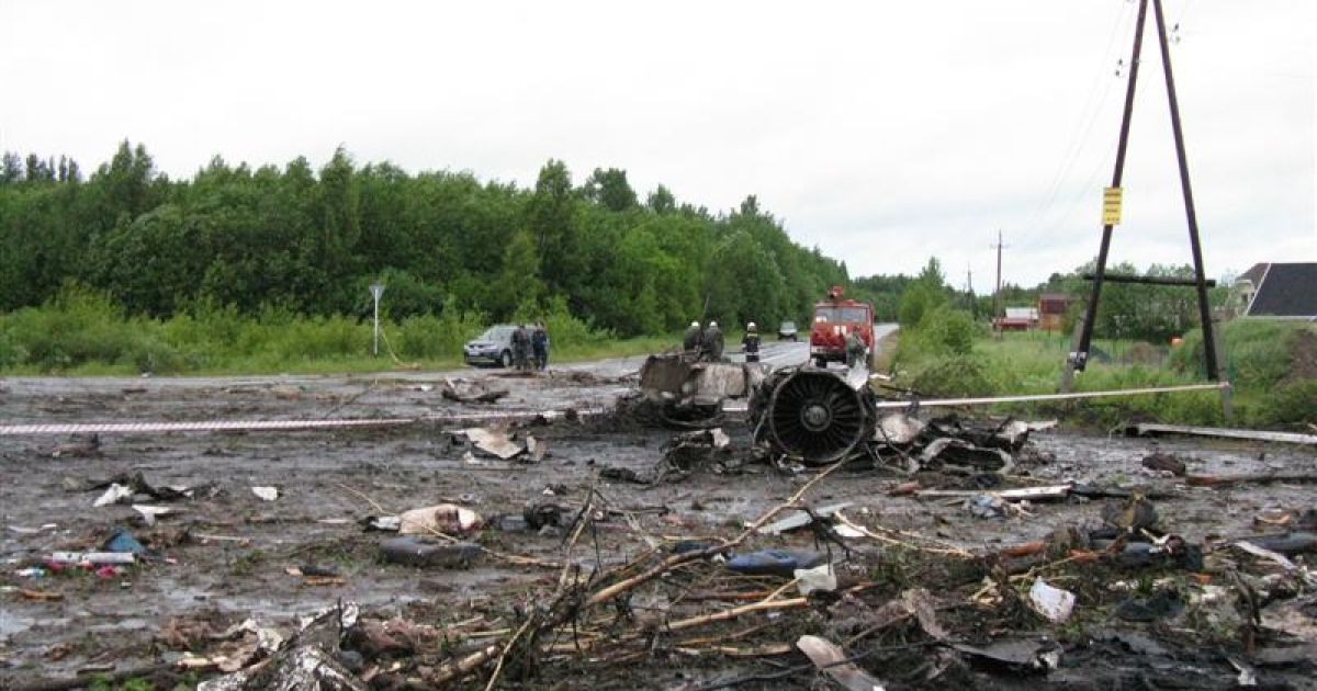 В результаті авіакатастрофи Ту-134 в Карелії загинули 44 людини, двоє з яких українці / © КАЧЕСТВО.ру