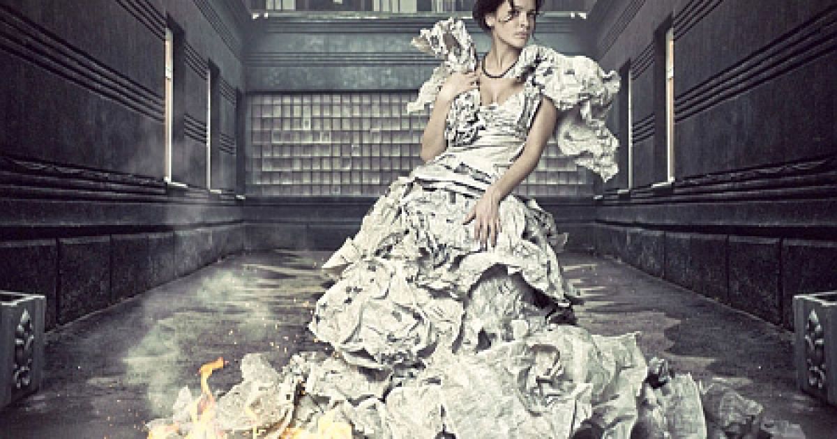Співачка Даша Астаф&#039;єва у фотосесії фотохудожника Кассандри. / © Kassandra