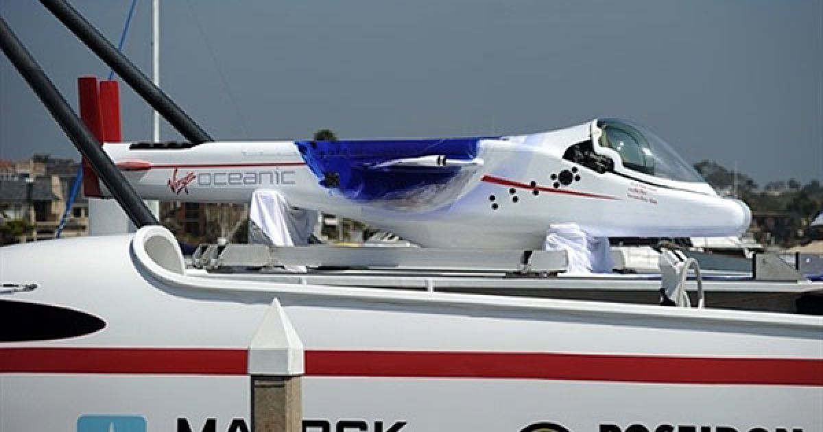 У Великобританії презентували унікальний мініатюрний підводний човен Virgin Oceanic / © AFP