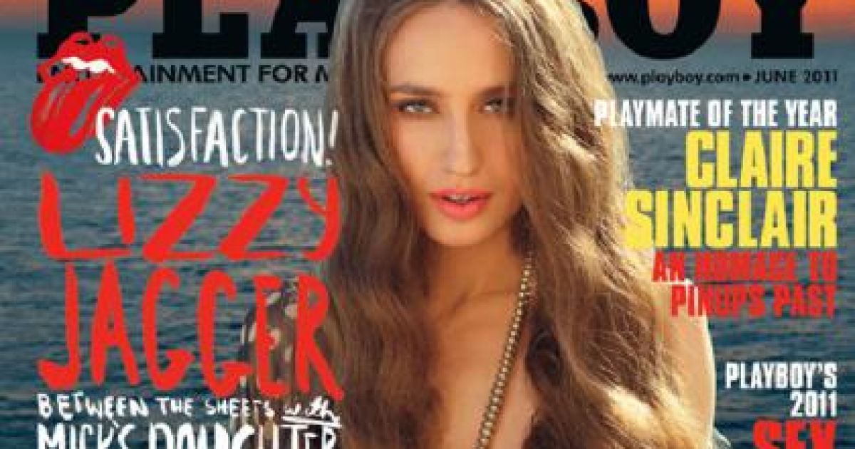 Ліззі Джаггера оголилась для Playboy