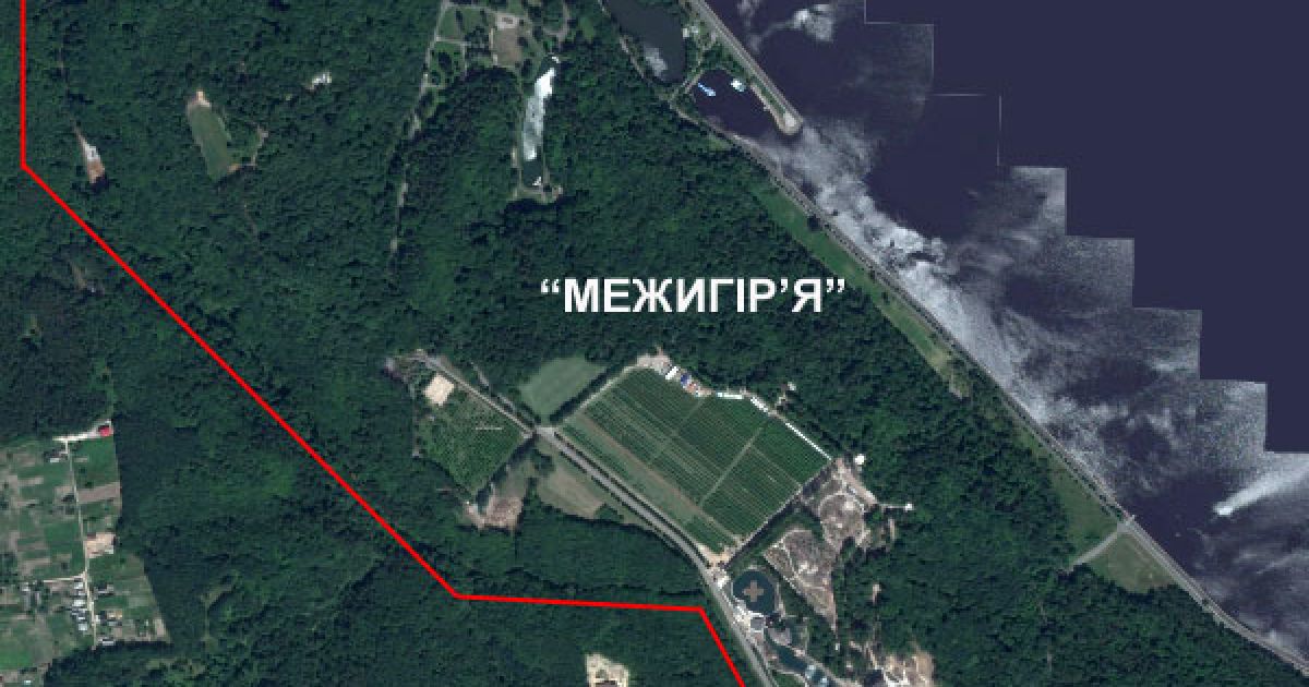 Резиденція гаранта схожа на міні-містечко. / © Українська правда