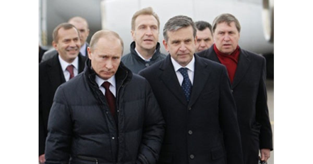 Прем&#039;єр-міністр Росії Володимир Путін відвідав Київ з офіційним візитом / © AFP