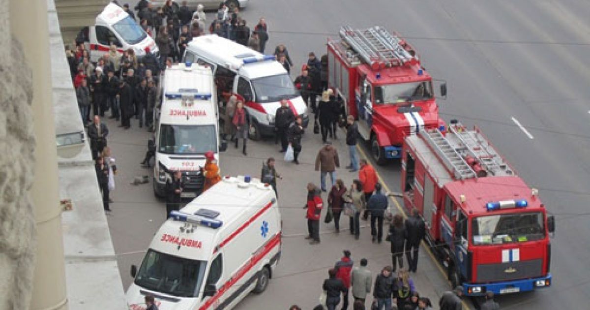 На центральній станції мінського метро у "годину пік" стався потужний вибух. / © Onliner.by