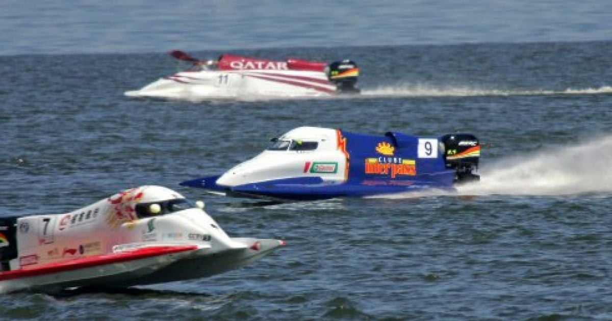 З 29 по 31 липня на Київському водосховищі проходитиме перший в Україні етап Формули-1 на воді. / © УНІАН