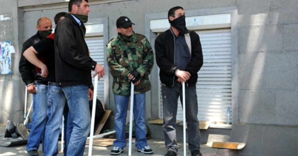 Опозиція Грузії обіцяла проводити мирні акції протесту, доки "президент Михайло Саакашвілі не піде у відставку". / © AFP