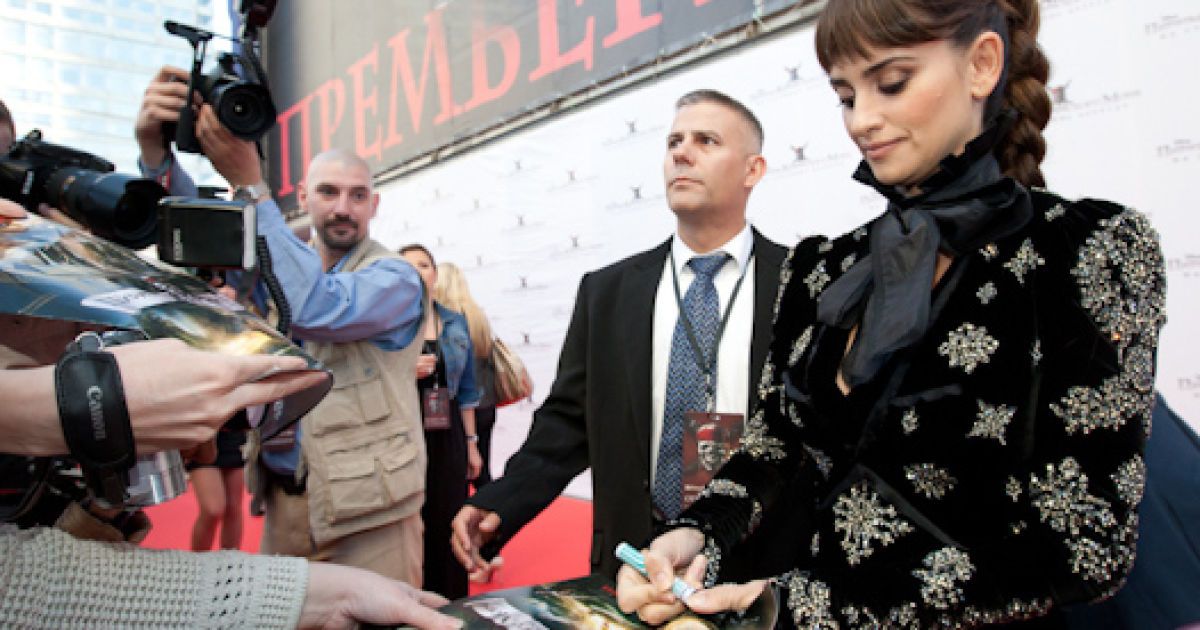 Пенелопа Крус на прем&#039;єрі "Піратів" у Москві