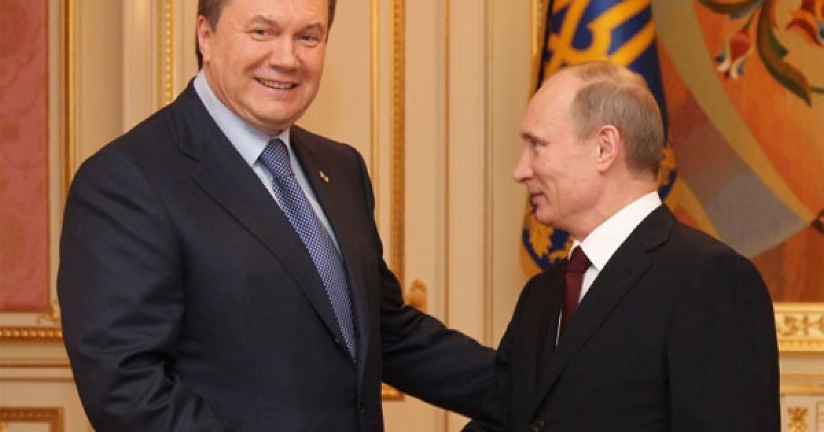 Прем&#039;єр-міністр Росії Володимир Путін зустрівся з президентом Віктором Януковичем. / © President.gov.ua