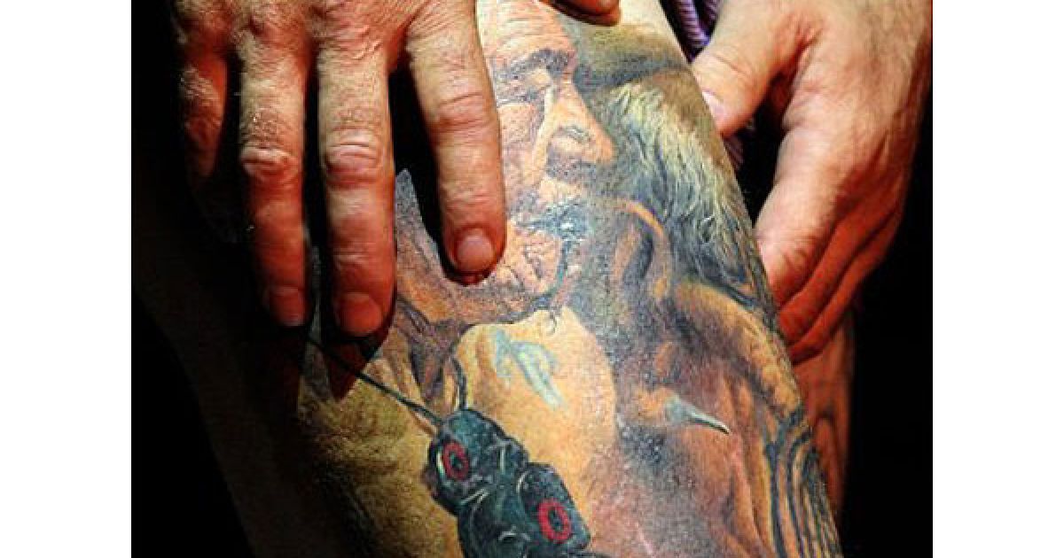 9-ий міжнародний фестиваль татуювань та боді-арту в Санкт-Петербурзі. / © AFP