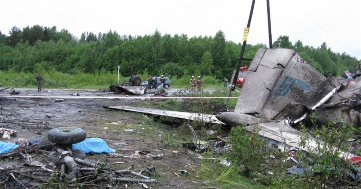 В результаті авіакатастрофи Ту-134 в Карелії загинули 44 людини, двоє з яких українці / © КАЧЕСТВО.ру
