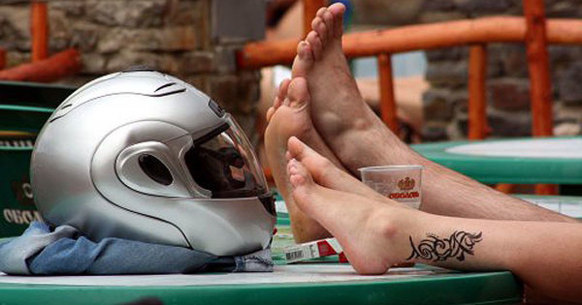 В Ужгороді відбувся 6-ий міжнародний байкерський фестиваль "Music Bike Ukraine 2011", на який приїхали тисячі байкерів з різних країн Європи. / © УНІАН