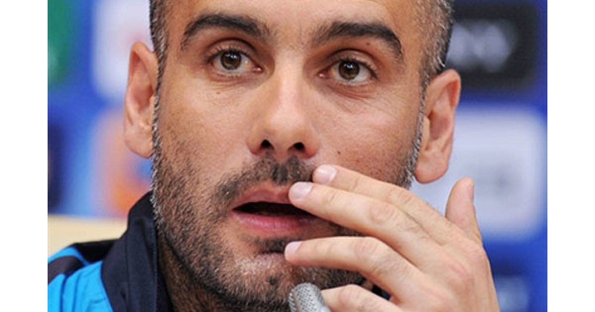 Гвардіола вже "більш-менш визначився" зі стартовим складом, але остаточне рішення прийме перед грою. / © AFP