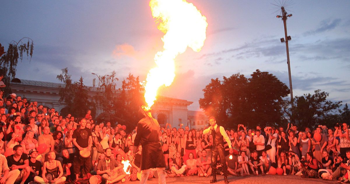 В Києві почався ювілейний 5-ий фестиваль вогню Kiev FIRE Fest 2011