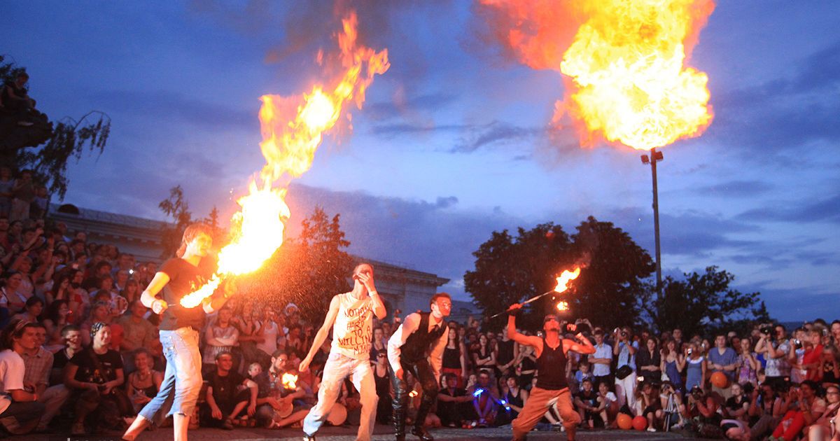 В Києві почався ювілейний 5-ий фестиваль вогню Kiev FIRE Fest 2011