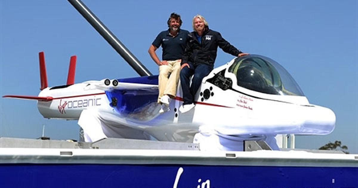 Субмарина Virgin Oceanic розрахована на одну людину / © AFP