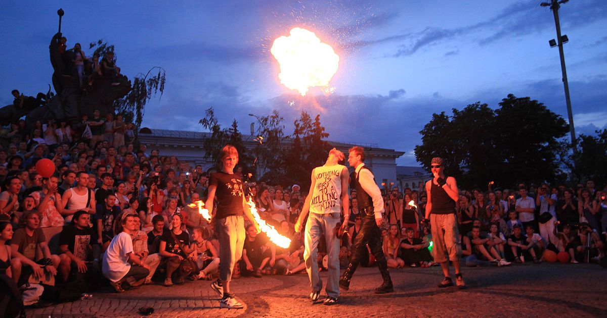 В Києві почався ювілейний 5-ий фестиваль вогню Kiev FIRE Fest 2011