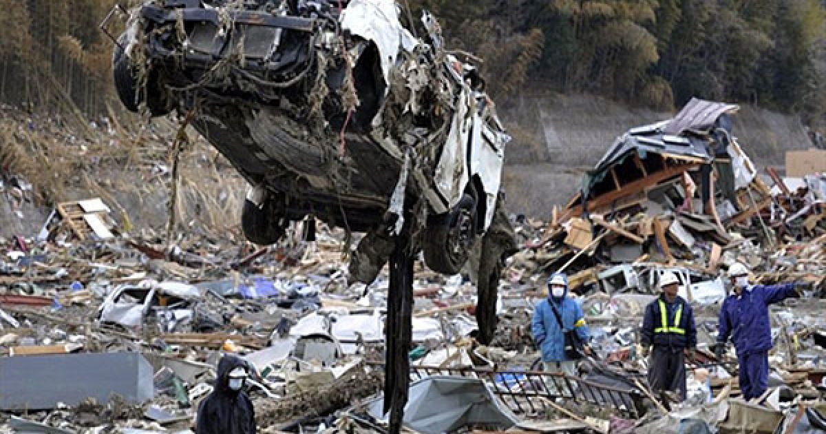 За останніми даними кількість жертв та зниклих безвісти від стихійного лиха в Японії сягнула 27 тисяч 650 осіб. / © AFP