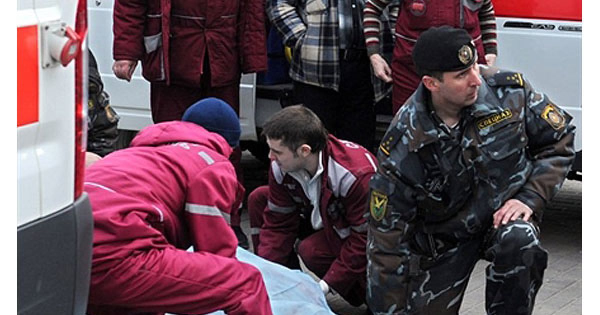 У мінському метро стався кривавий теракт, в результаті вибуху загинули 12 осіб. / © AFP