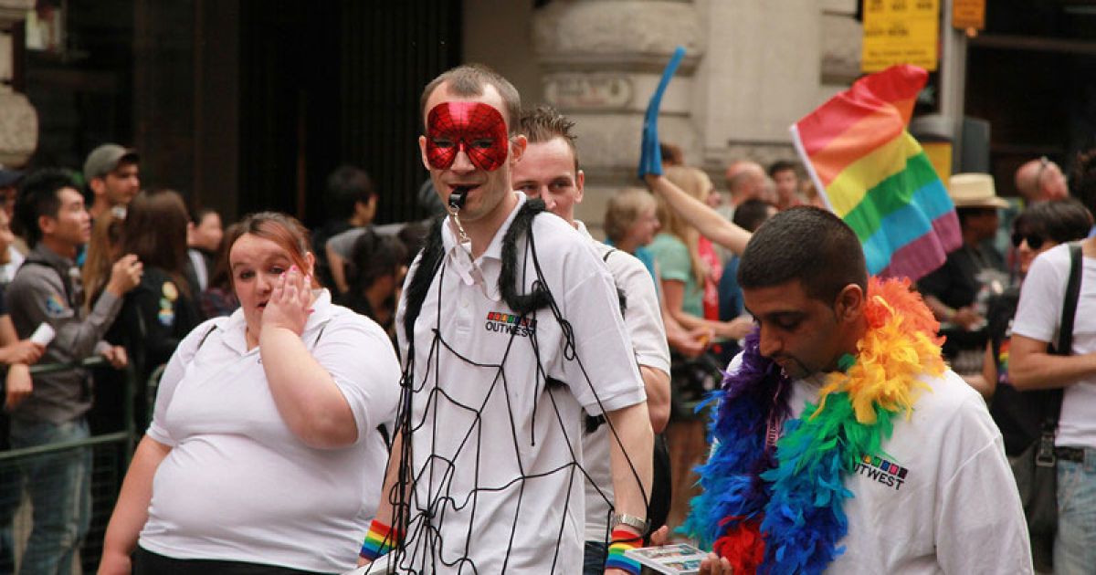 Щорічний гей-парад "Gay Pride 2011" в Лондоні зібрав більше мільйона глядачів. / © LJ moscowlondon